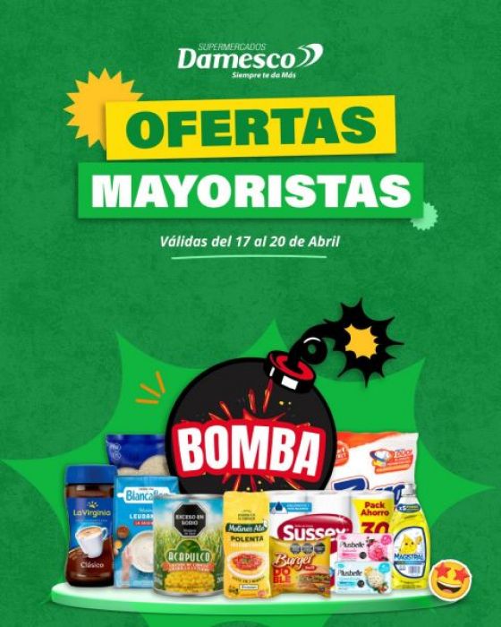 ofertas MAYORISTA - 17 al 20-04.